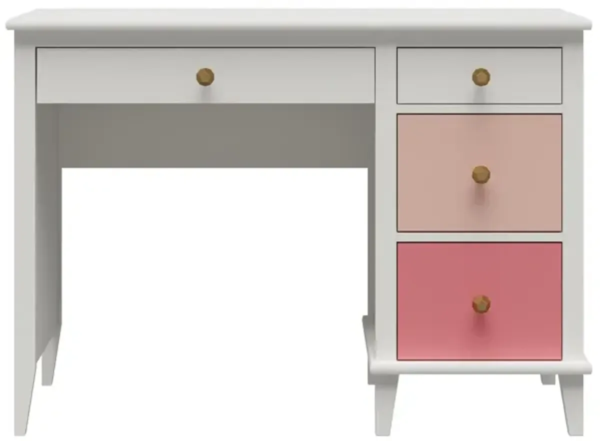 Monarch Hill Poppy Kids Desk with 2 Sets of Knobs