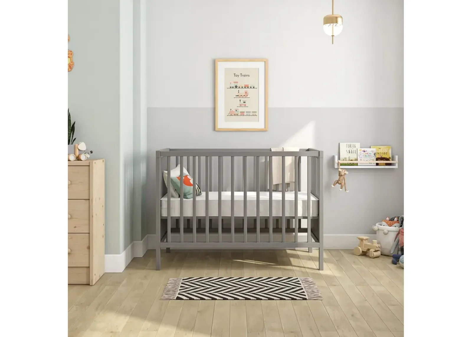 Little Dreamer Dual Sided 2-in-1 Baby Crib & Toddler Bed Mattress