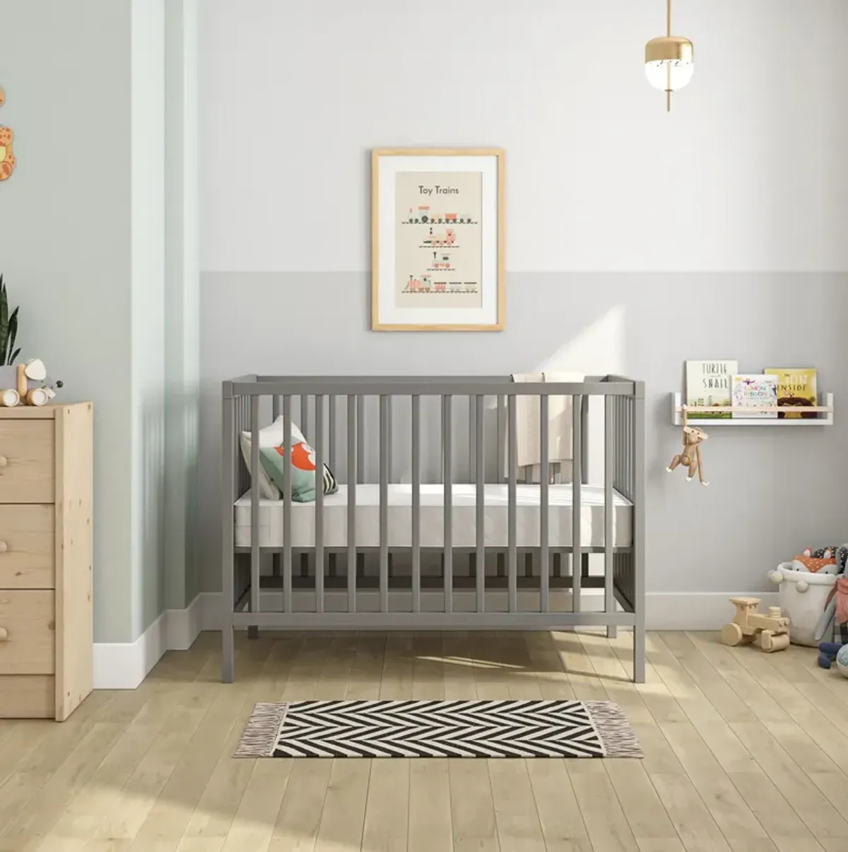 Little Dreamer Dual Sided 2-in-1 Baby Crib & Toddler Bed Mattress