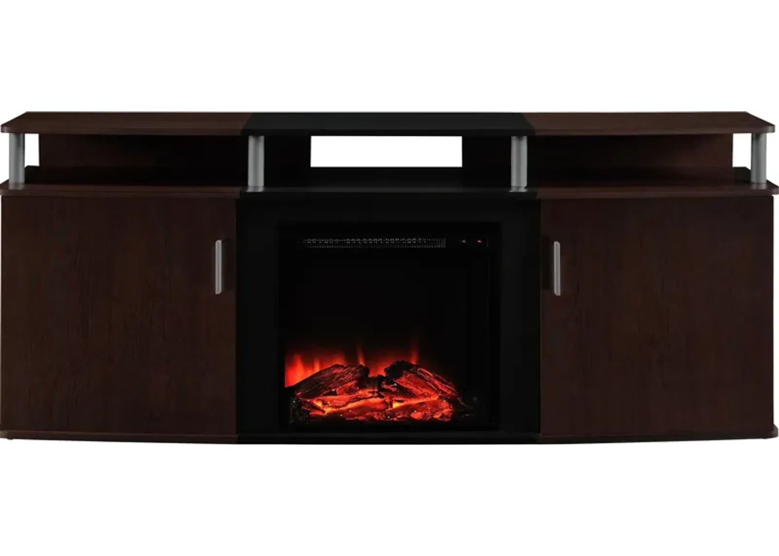 Carson Electric Fireplace TV Console for TVs up to 70"