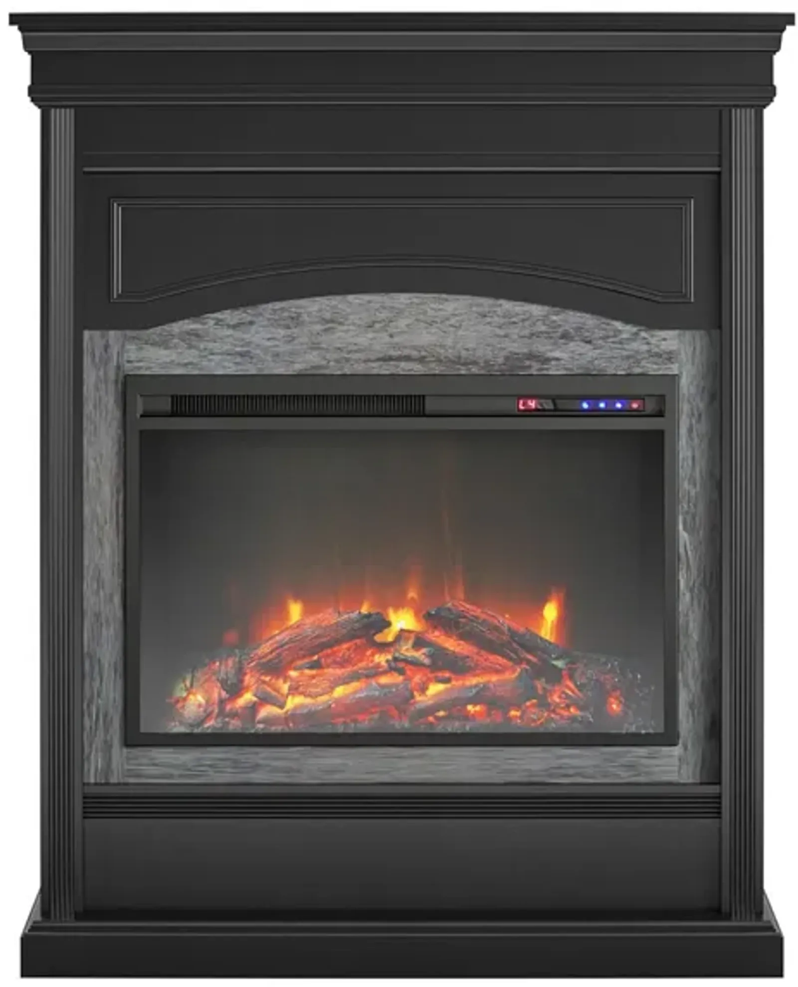 Lamont Electric Fireplace Mantel with 26 Inch Fireplace Insert