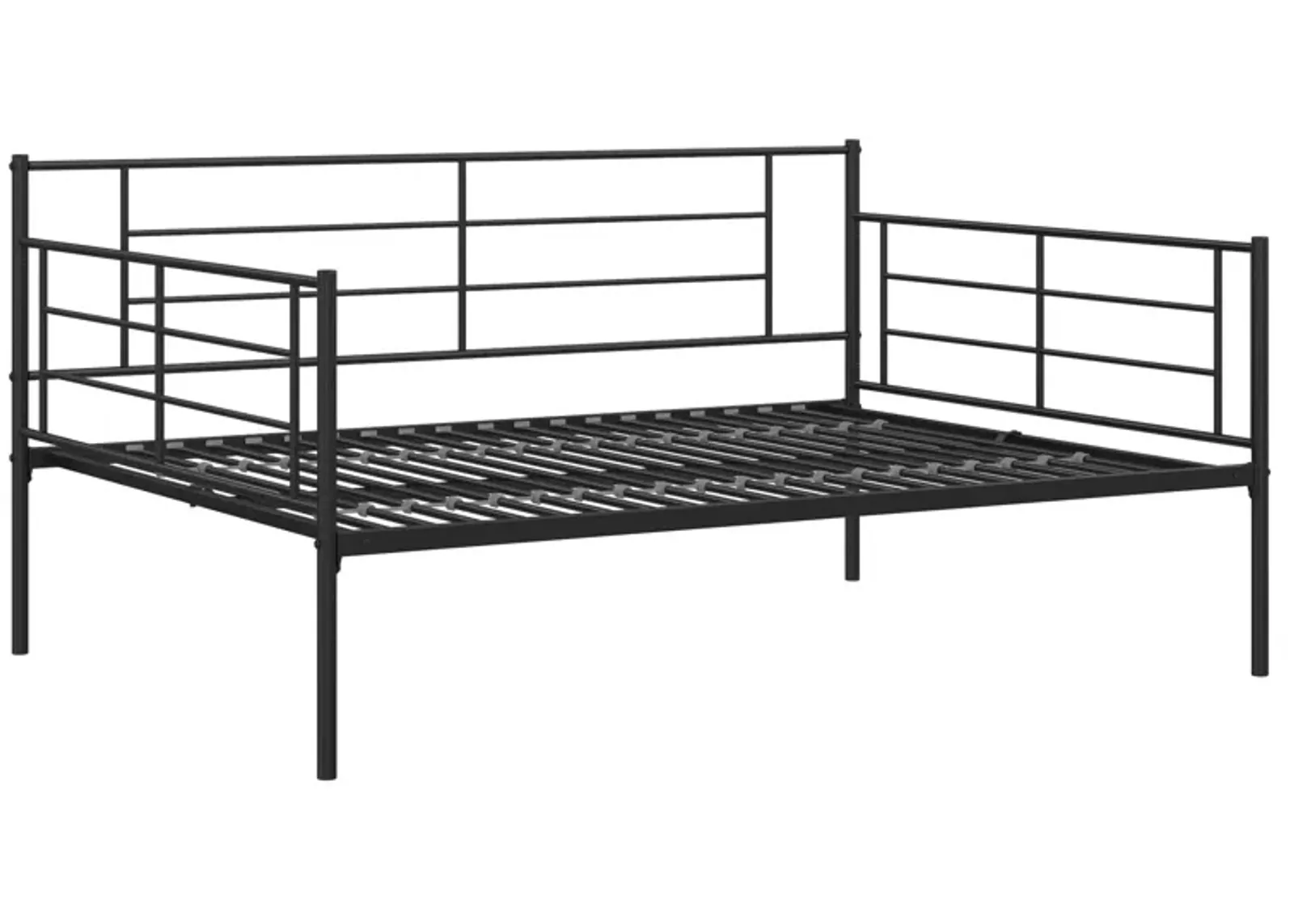 Praxis Metal Daybed with Steel Frame and Slats