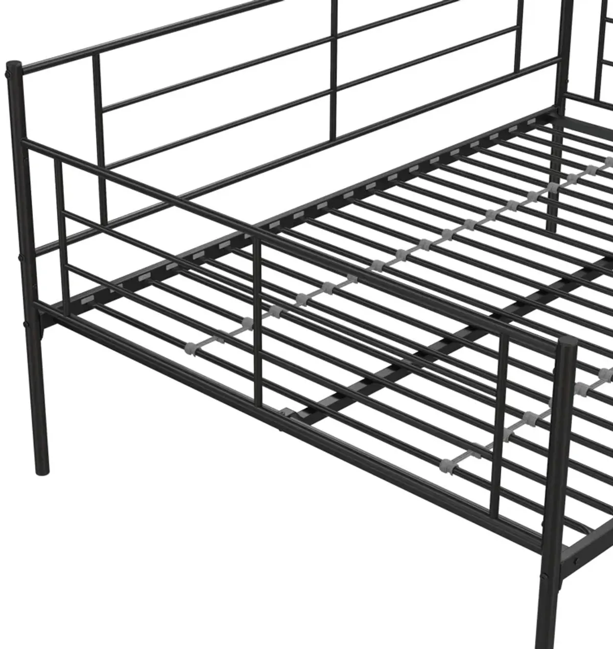 Praxis Metal Daybed with Steel Frame and Slats