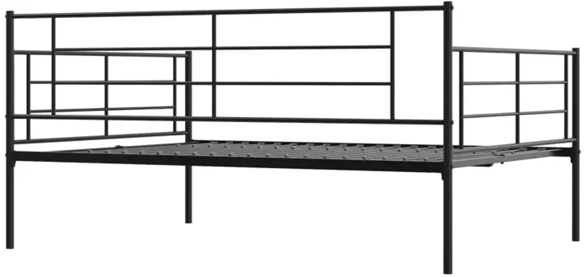 Praxis Metal Daybed with Steel Frame and Slats