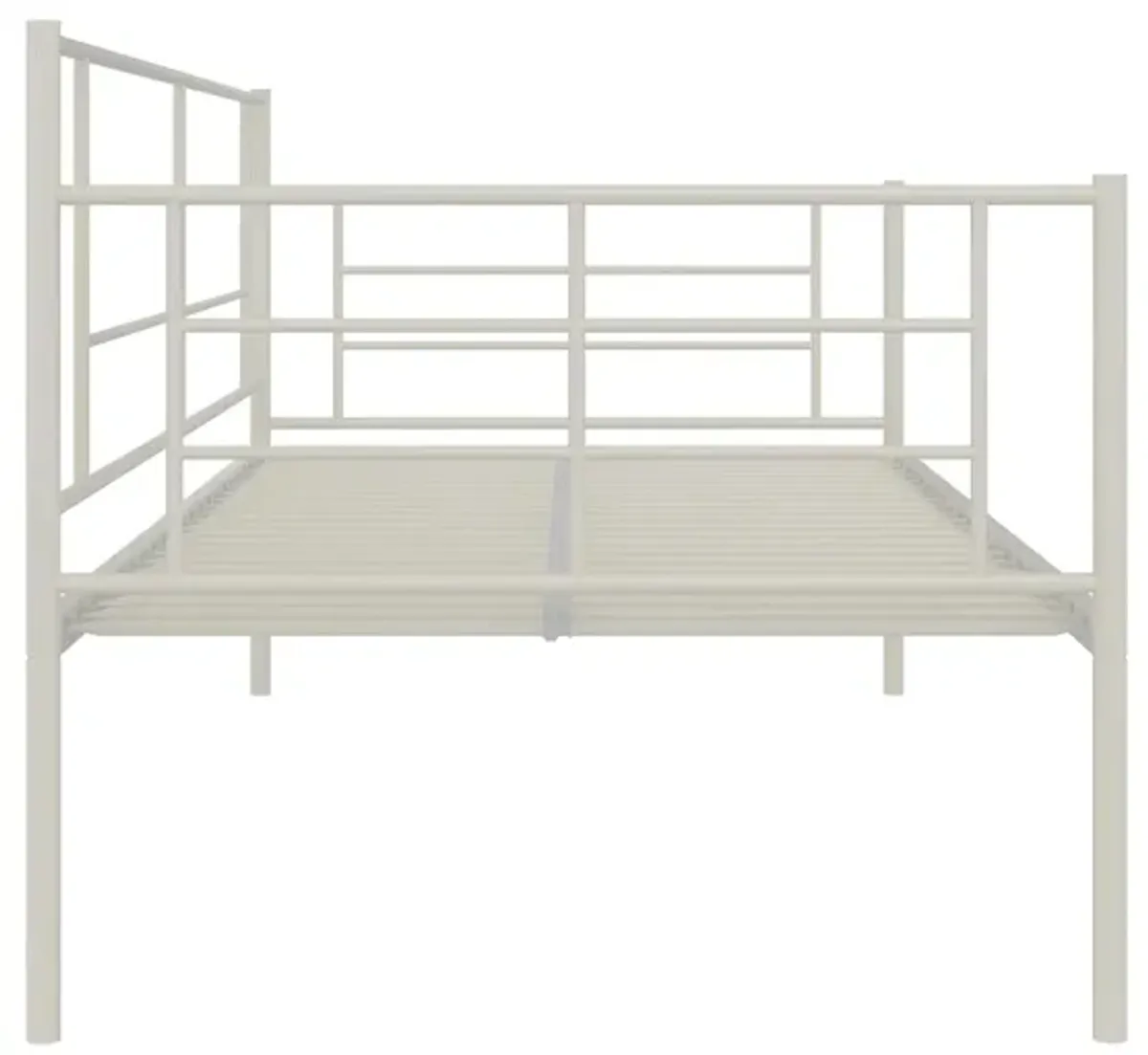 Praxis Metal Daybed with Steel Frame and Slats