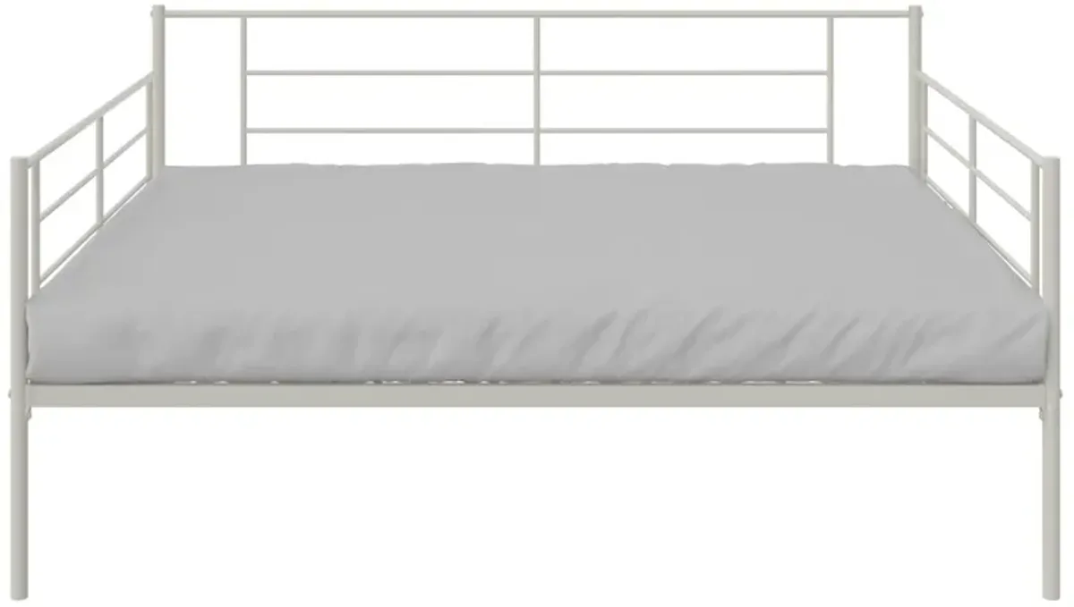 Praxis Metal Daybed with Steel Frame and Slats