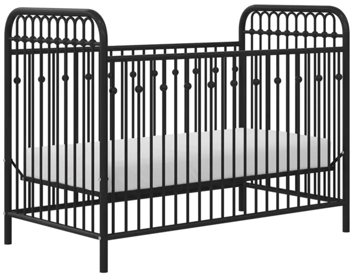 Monarch Hill Ivy Metal Crib Adjusts to 3 Different Heights