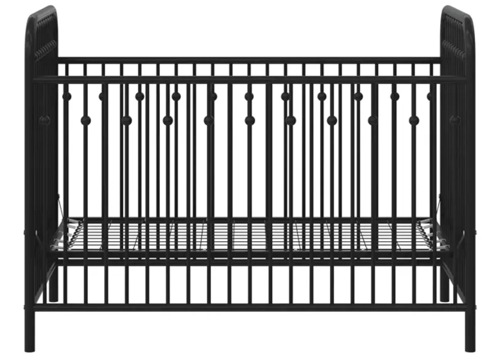 Monarch Hill Ivy Metal Crib Adjusts to 3 Different Heights