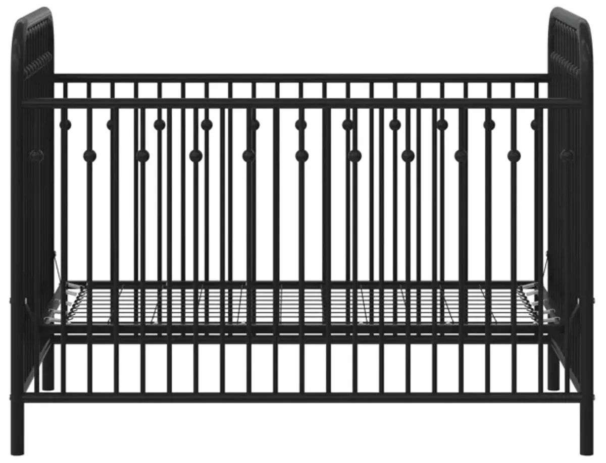 Monarch Hill Ivy Metal Crib Adjusts to 3 Different Heights