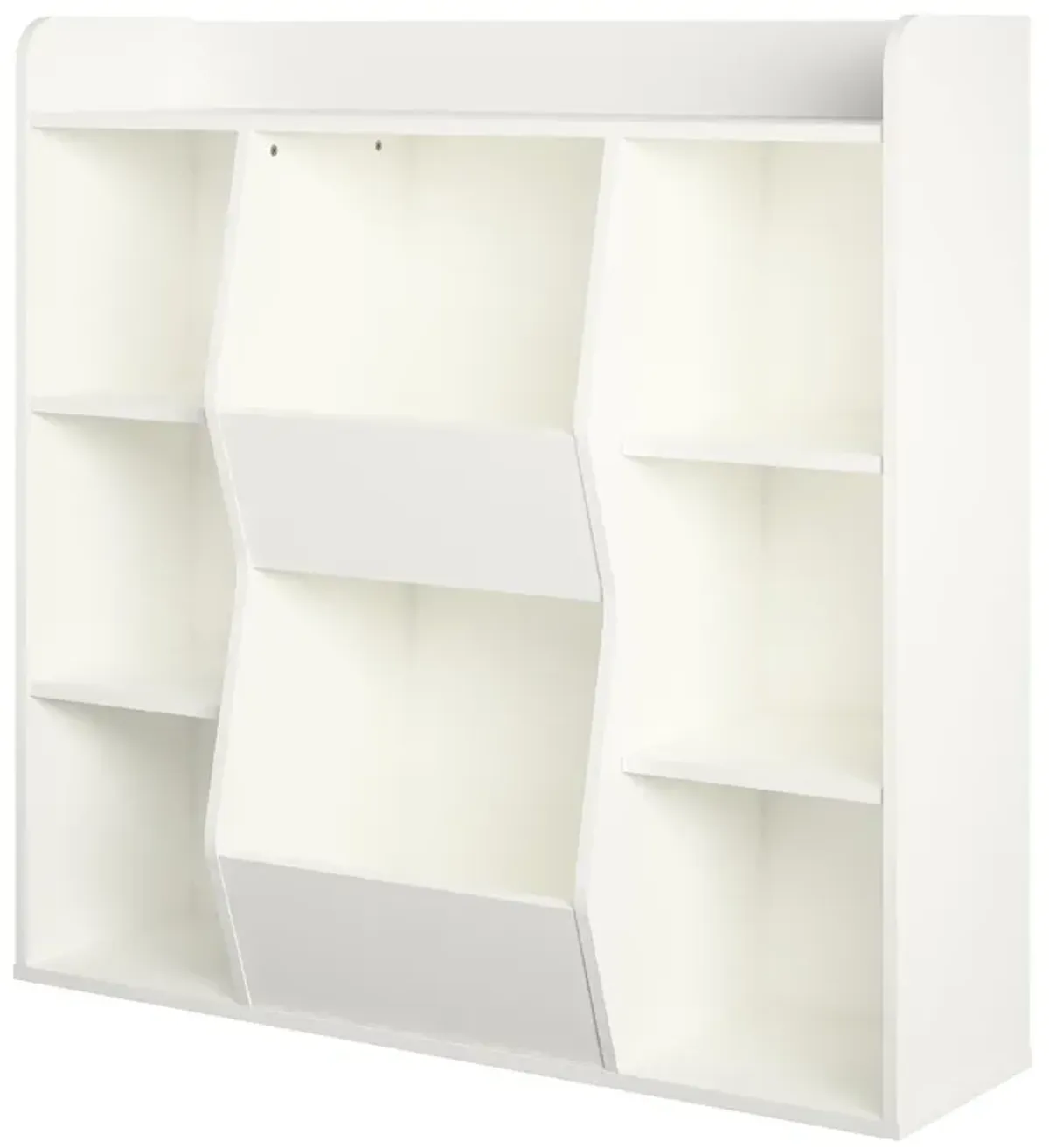 Jocelyn Large Toy Storage Bookcase with 8 Open Compartments