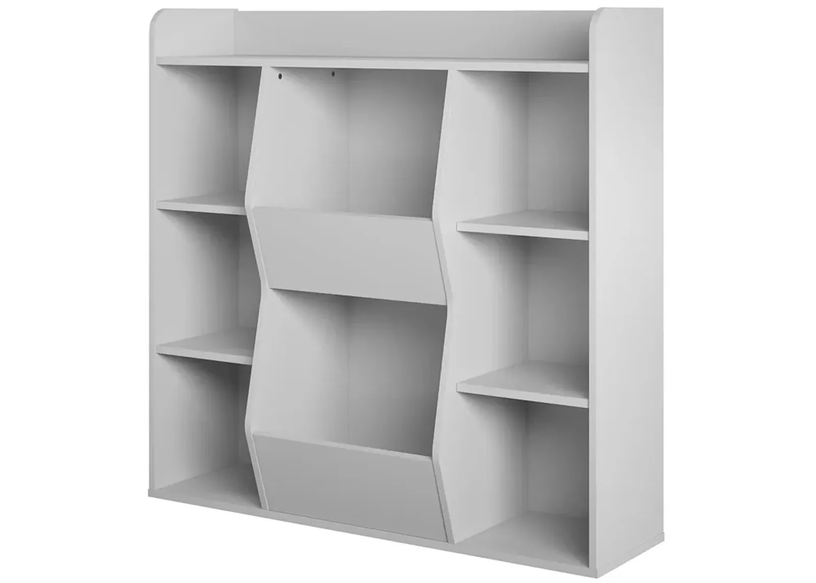 Jocelyn Large Toy Storage Bookcase with 8 Open Compartments