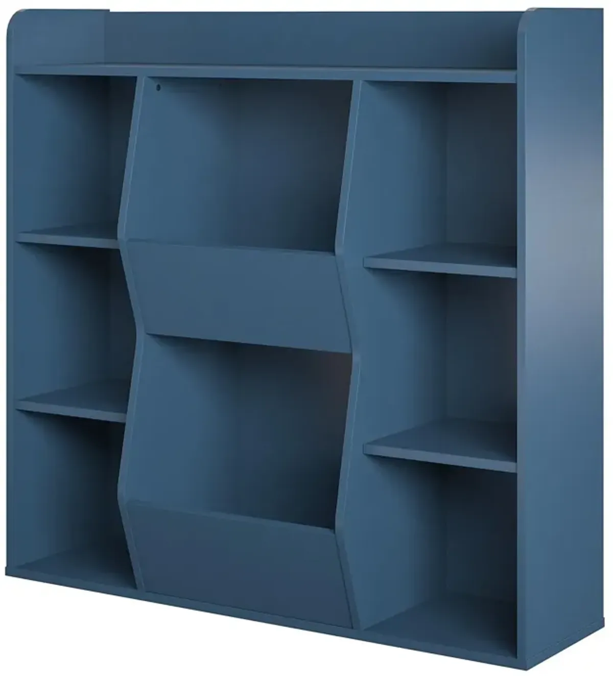 Jocelyn Large Toy Storage Bookcase with 8 Open Compartments