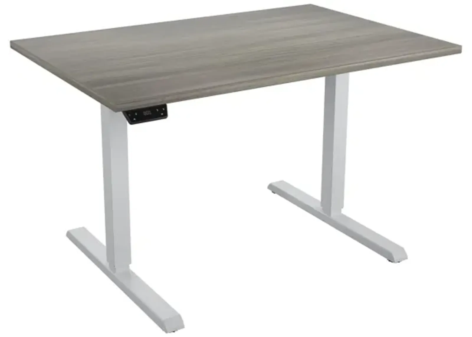 Sit and Stand 48 Inch Adjustable Height Pro-Desk with LED Control Panel