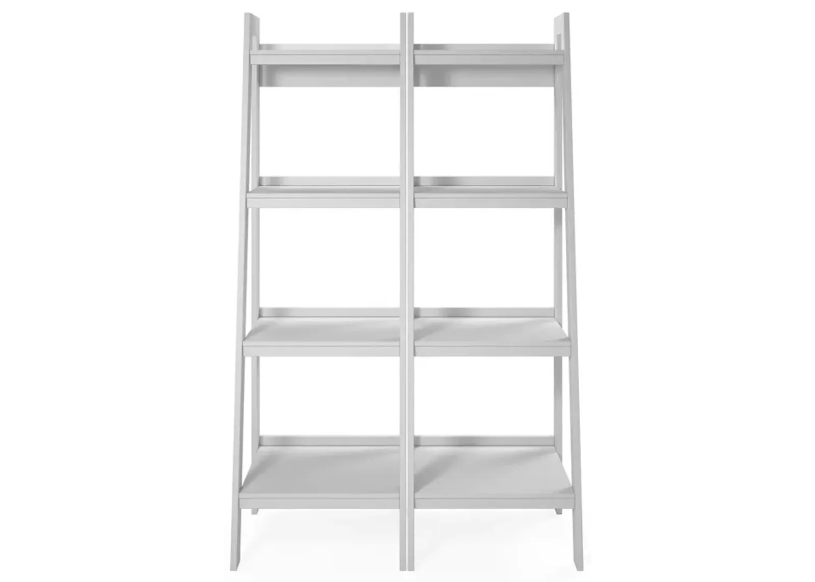 Lawrence 4 Shelf Ladder Bookcase Bundle, Set of 2