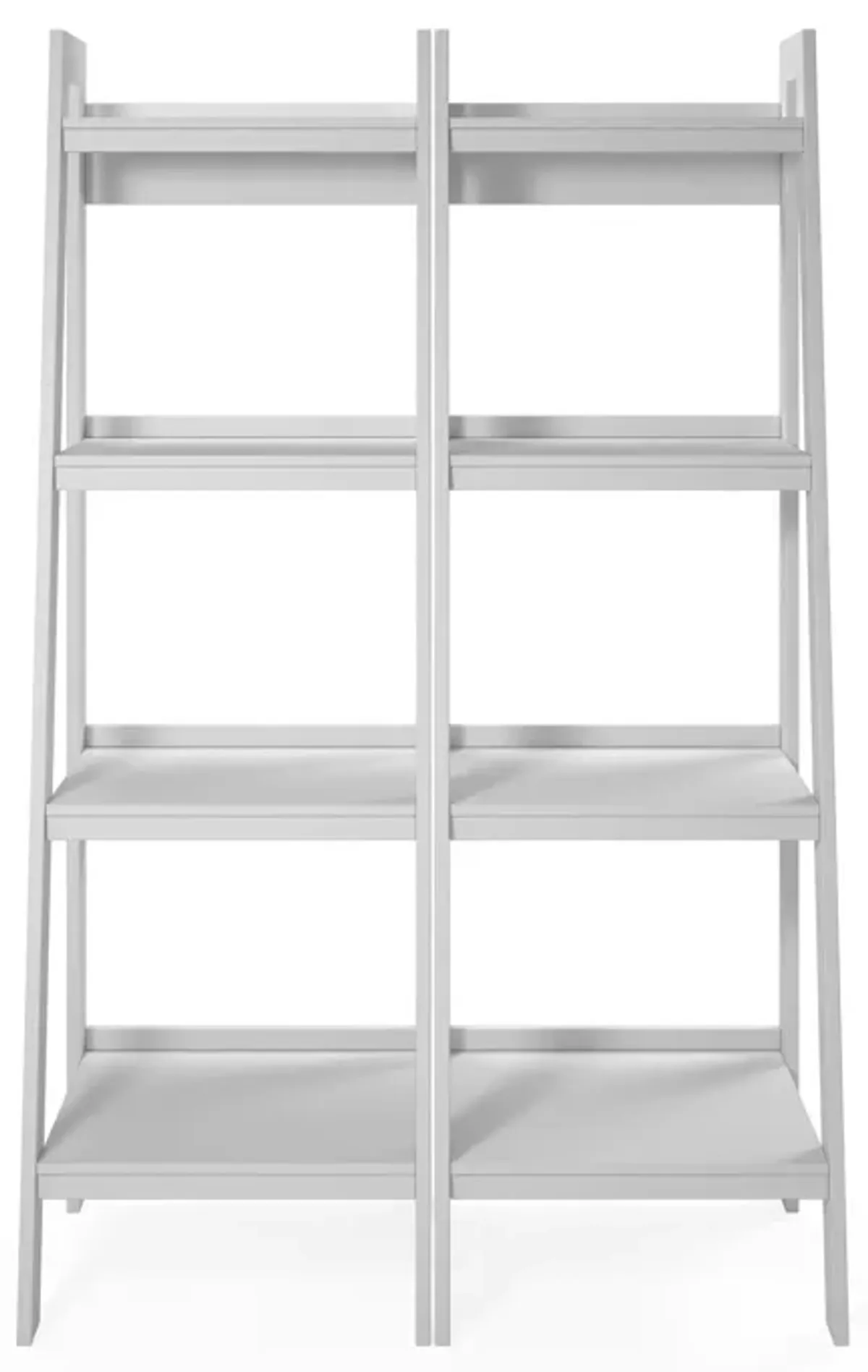 Lawrence 4 Shelf Ladder Bookcase Bundle, Set of 2