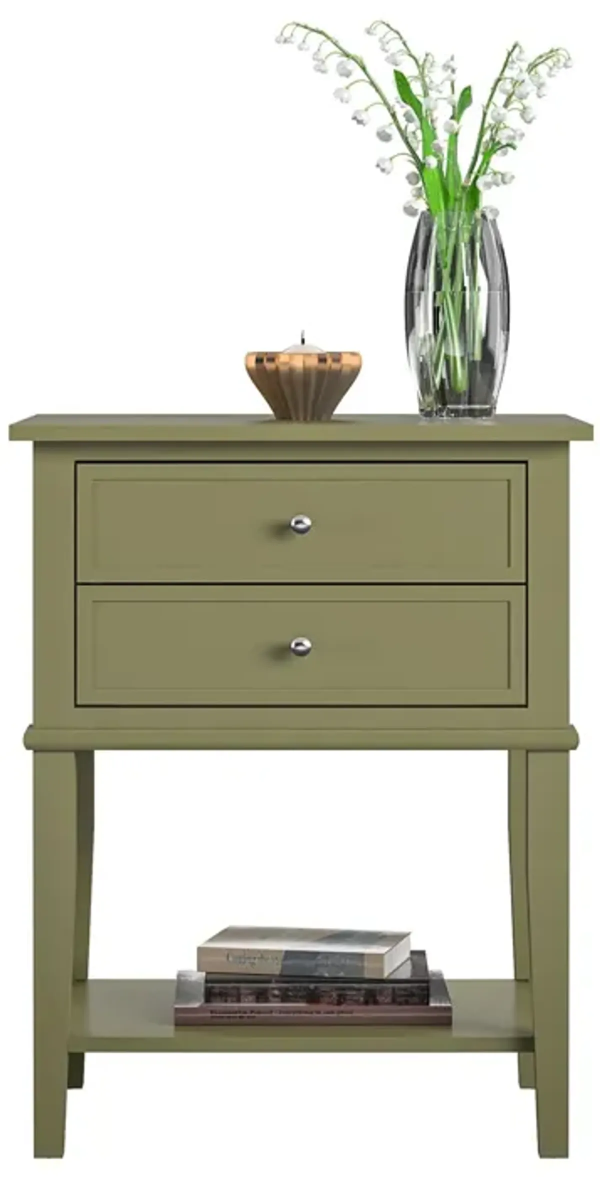 Franklin Accent Table with 2 Drawers