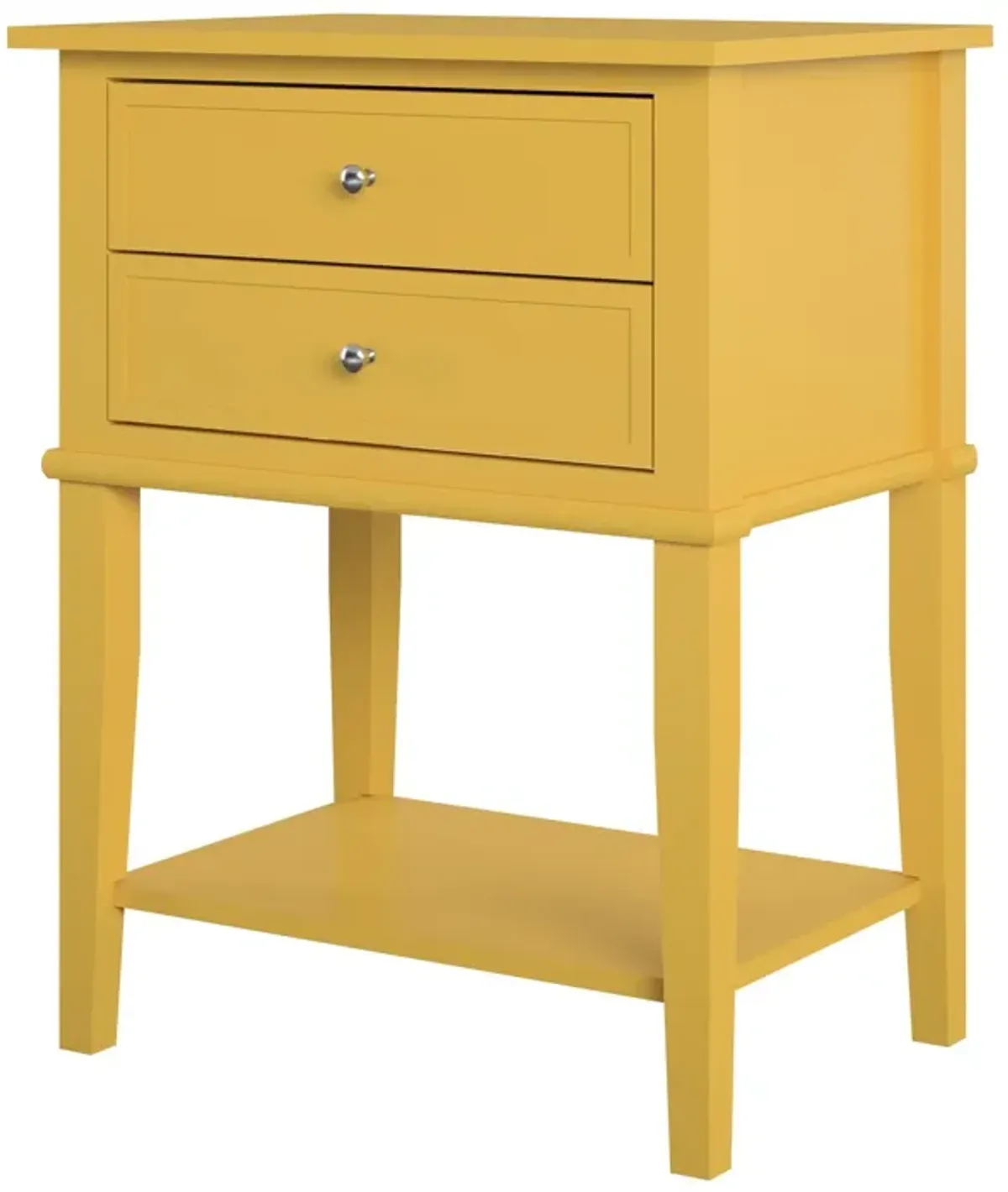 Franklin Accent Table with 2 Drawers