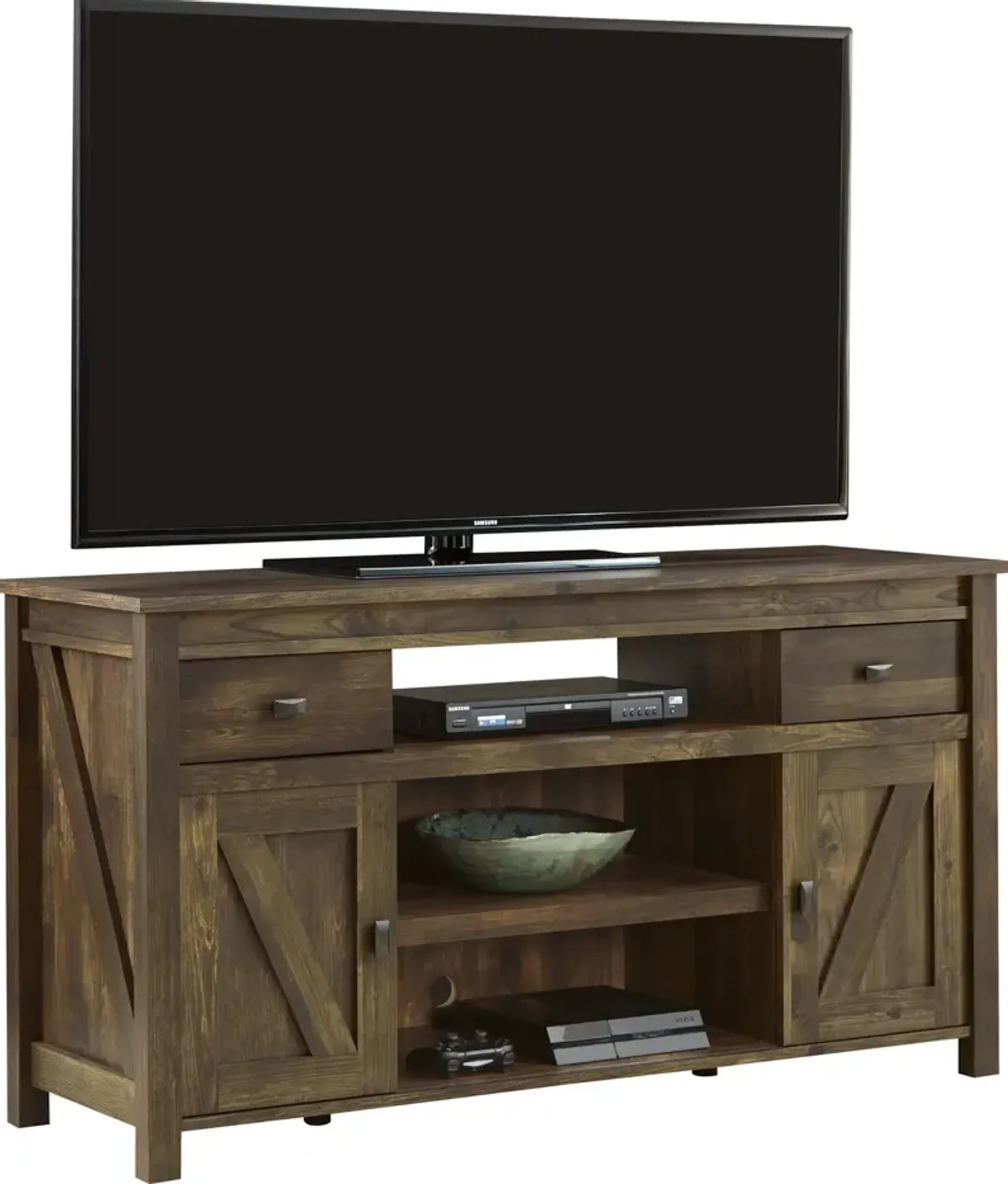 Farmington Rustic Farmhouse TV Stand for TVs up to 60 Inch