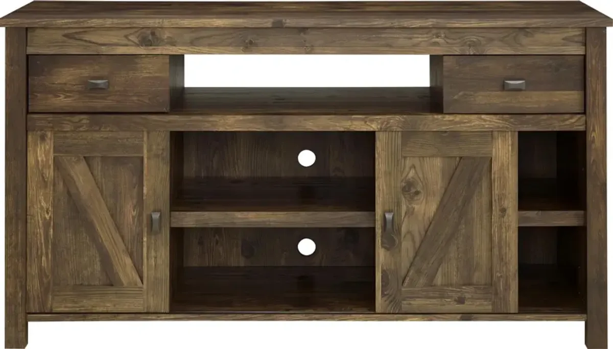 Farmington Rustic Farmhouse TV Stand for TVs up to 60 Inch