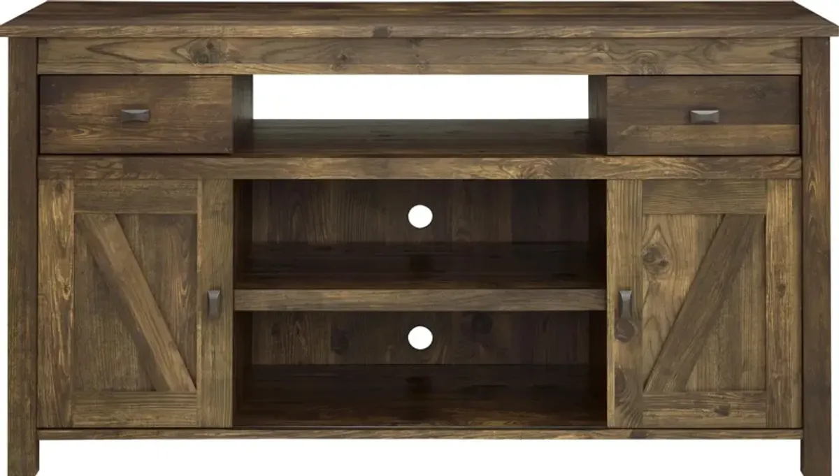 Farmington Rustic Farmhouse TV Stand for TVs up to 60 Inch