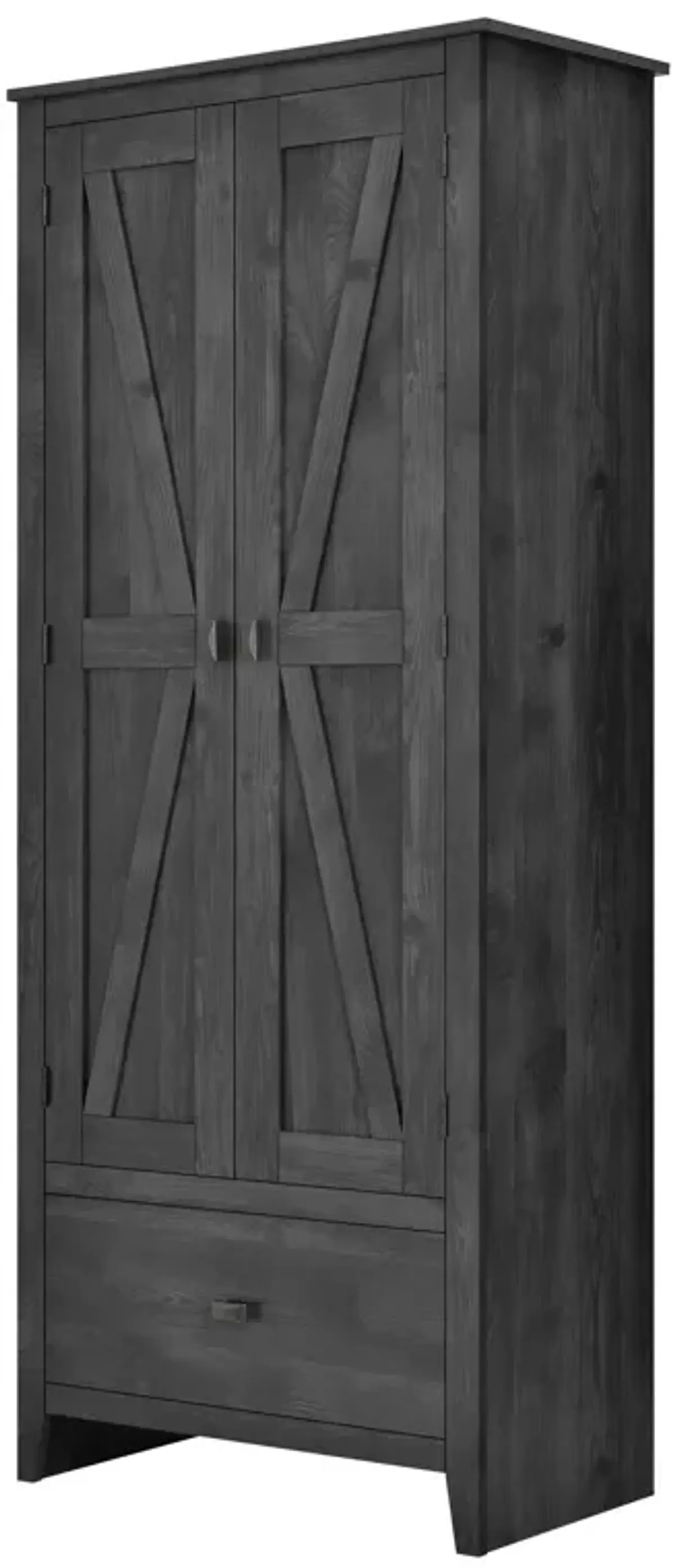 Farmington Rustic Farmhouse 30 Inch Wide Storage Cabinet