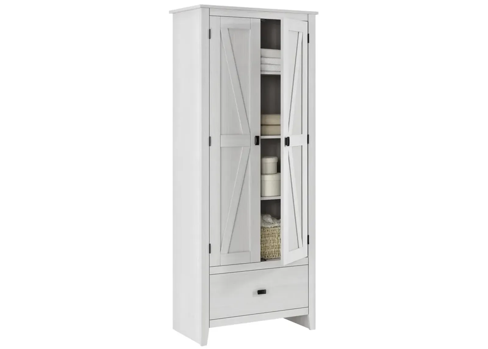 Farmington Rustic Farmhouse 30 Inch Wide Storage Cabinet