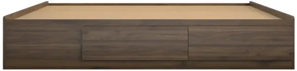 Platform Bed with 2 Large Storage Drawers and No Box Spring Required