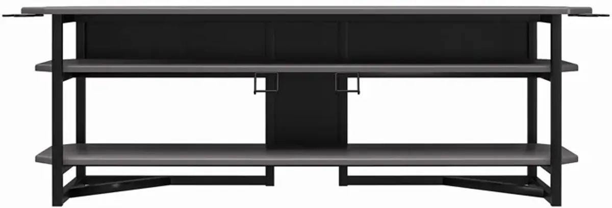 Quest Two-Tier Gaming TV Stand for TVs up to 65 Inches with Controller Holder