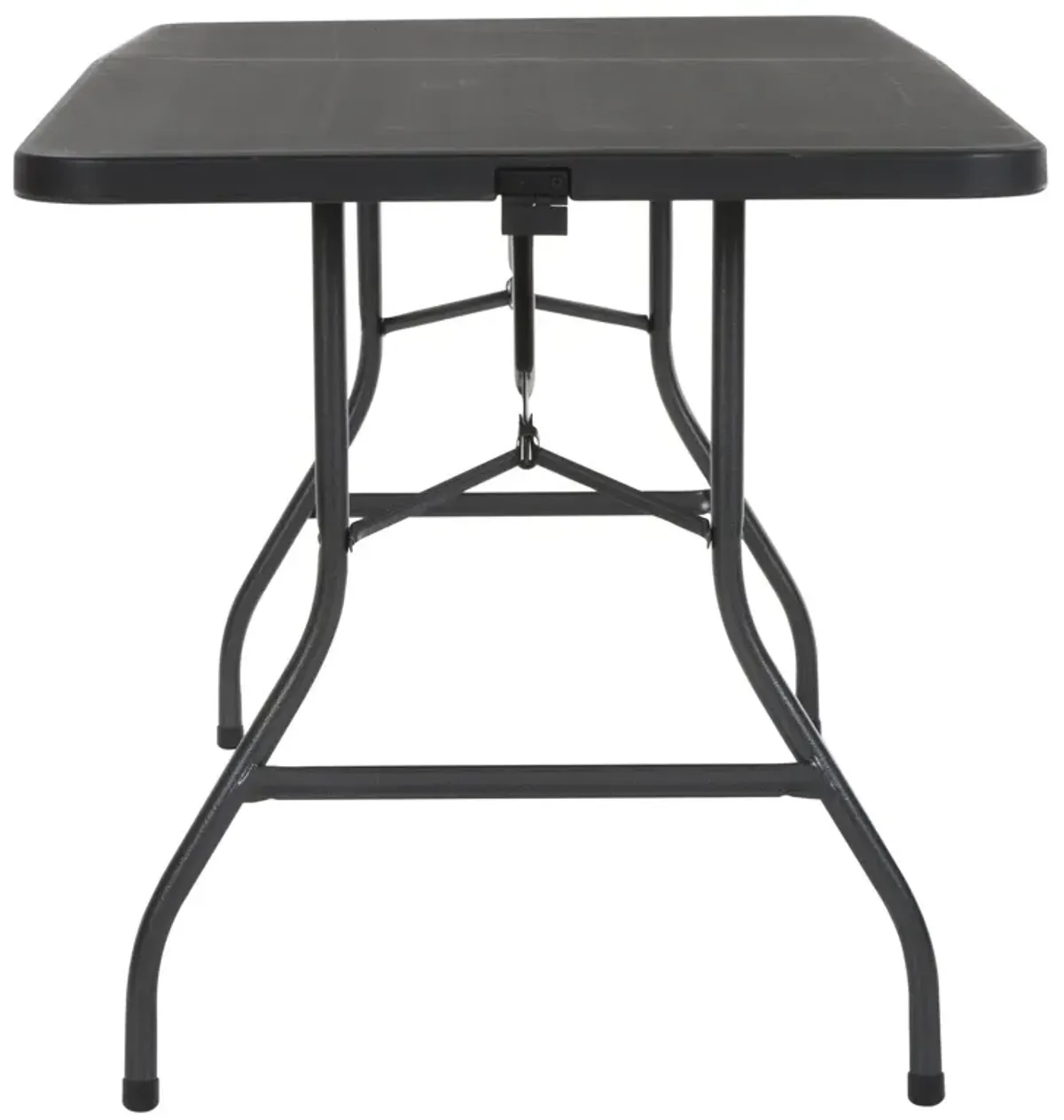 6 ft Fold-in-Half Banquet Folding Table with Handle