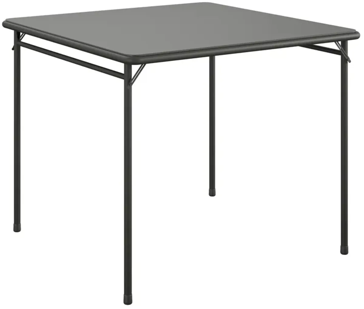 34 Inch x 34 Inch Square Vinyl Top Folding Card Table
