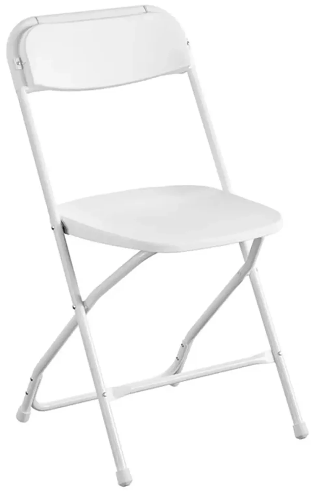 Plastic and Compact Folding Stacking Chairs, Set of 8