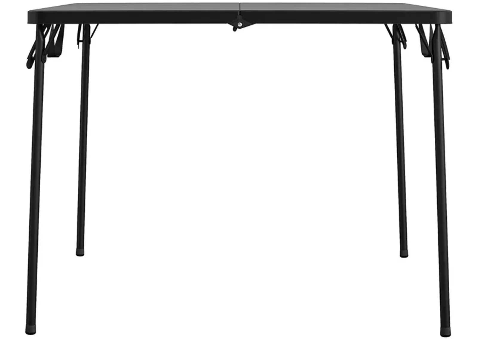 38.5 Inch Indoor and Outdoor Fold-in-Half Card Table with Handle