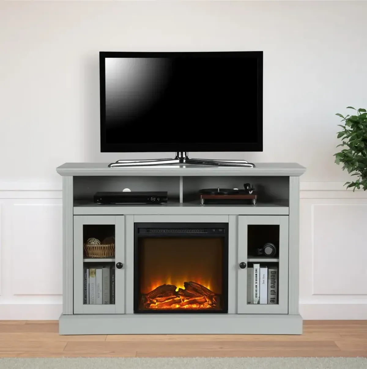 Chicago Electric Fireplace TV Console for TVs up to a 50"