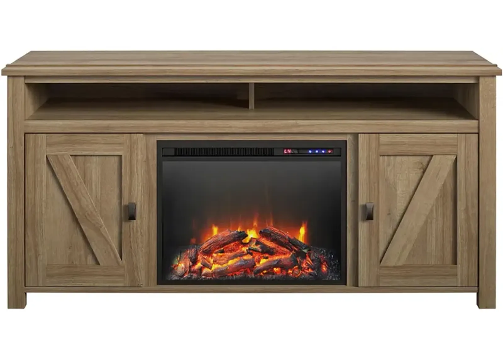 Farmington Electric Fireplace TV Console for TVs up to 60 Inch