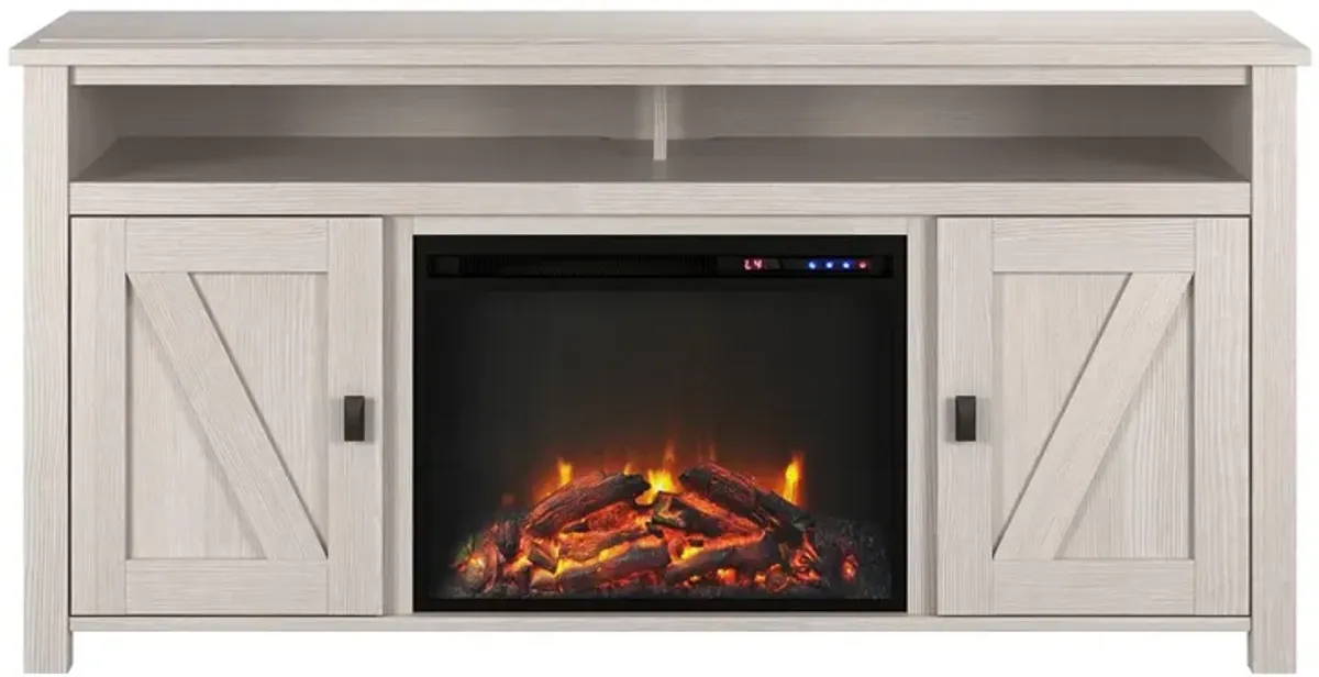 Farmington Electric Fireplace TV Console for TVs up to 60 Inch