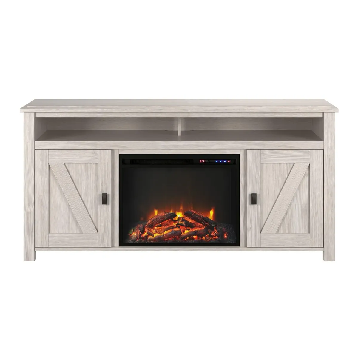 Farmington Electric Fireplace TV Console for TVs up to 60 Inch