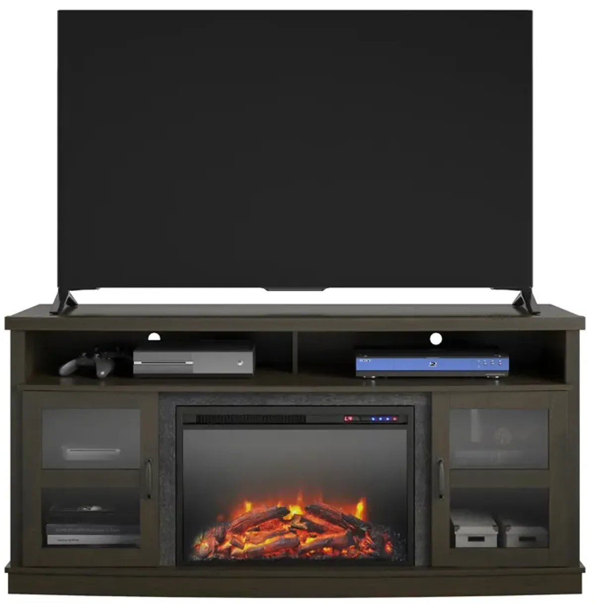 Ayden Park Electric Fireplace TV Stand for TVs up to 65 Inch