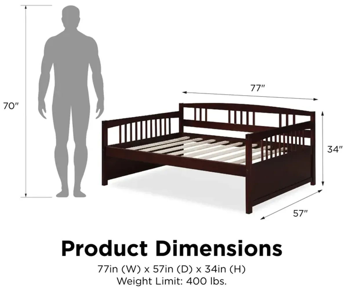 Morgan Solid Wood Daybed with Clean Lines