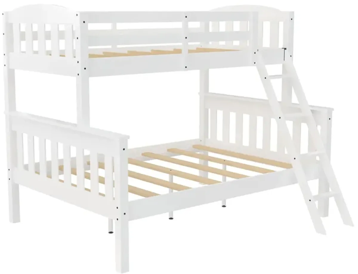 Airlie Twin-Over-Full  Wooden Bunk Bed with Ladder