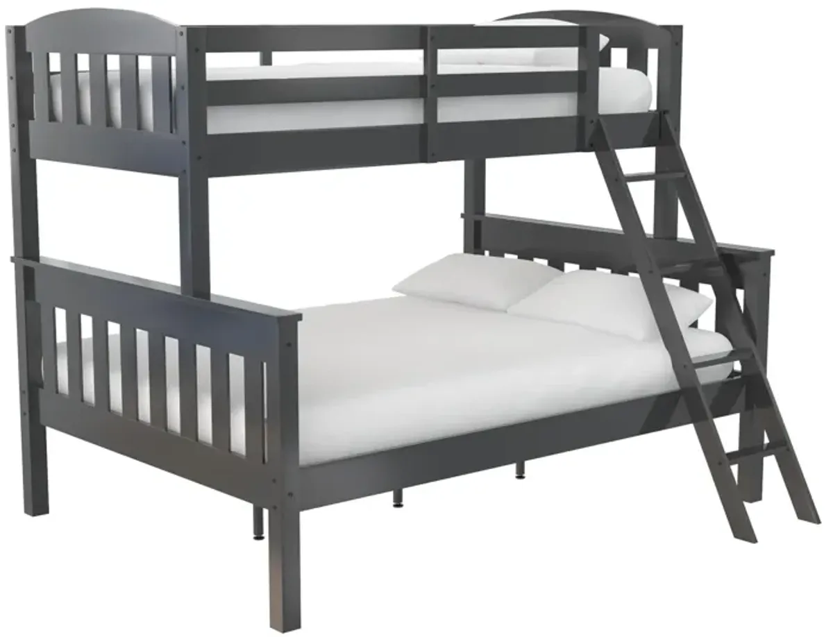 Airlie Twin-Over-Full  Wooden Bunk Bed with Ladder