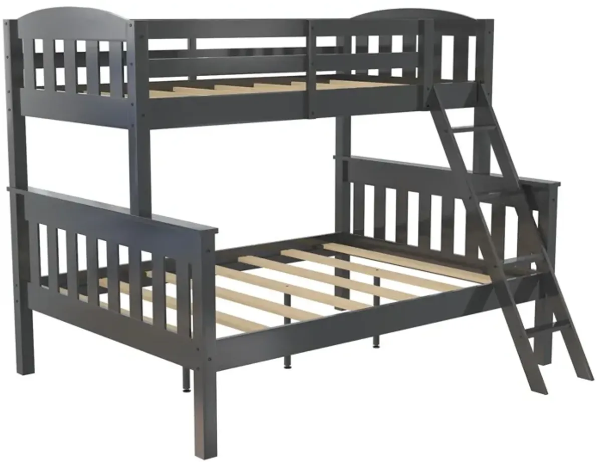 Airlie Twin-Over-Full  Wooden Bunk Bed with Ladder