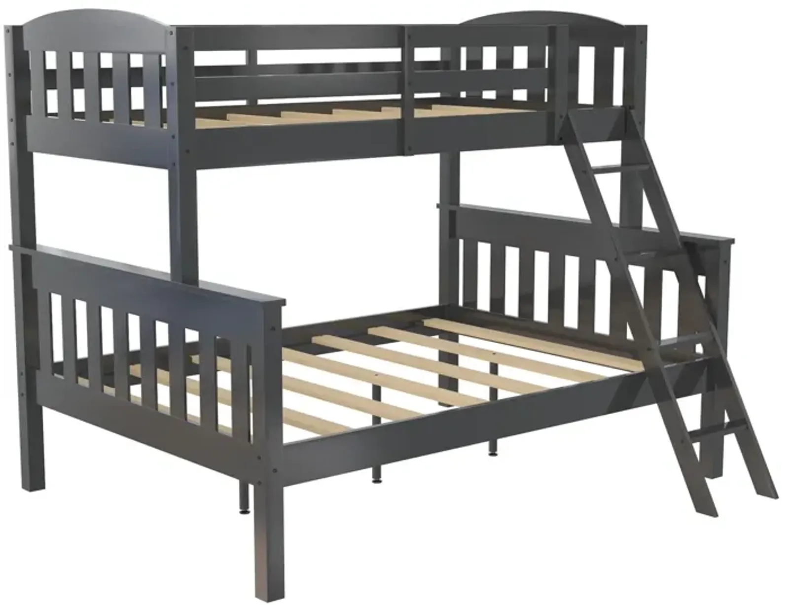 Airlie Twin-Over-Full  Wooden Bunk Bed with Ladder