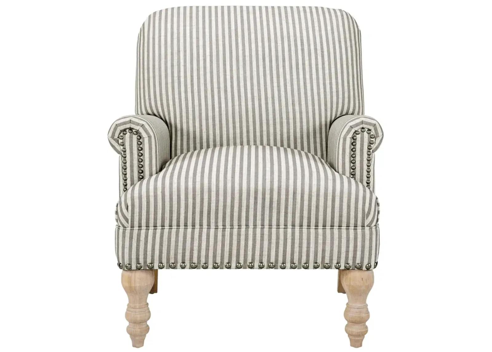 Jaya Upholstered Accent Chair with Solid Wood Feet