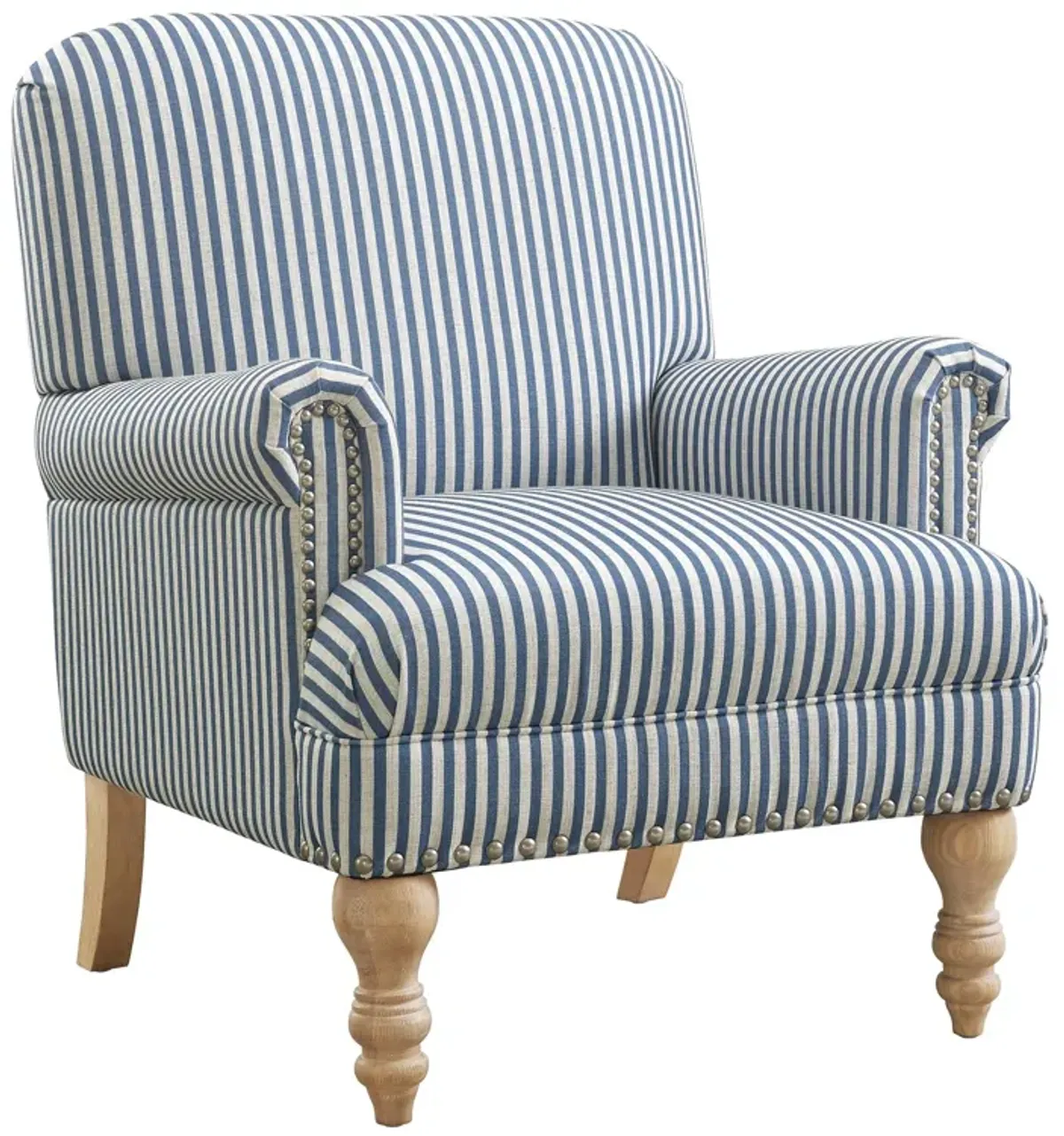 Jaya Upholstered Accent Chair with Solid Wood Feet