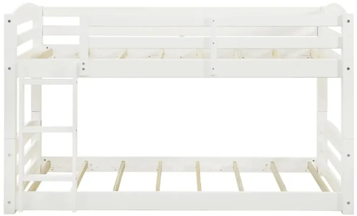 Sierra Twin over Twin Wood Bunk Bed, Converts into 2 Twin Beds