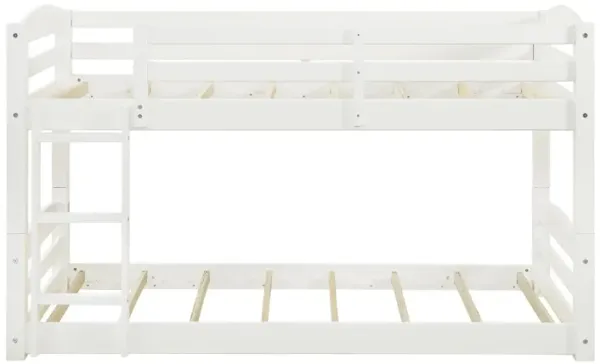 Sierra Twin over Twin Wood Bunk Bed, Converts into 2 Twin Beds