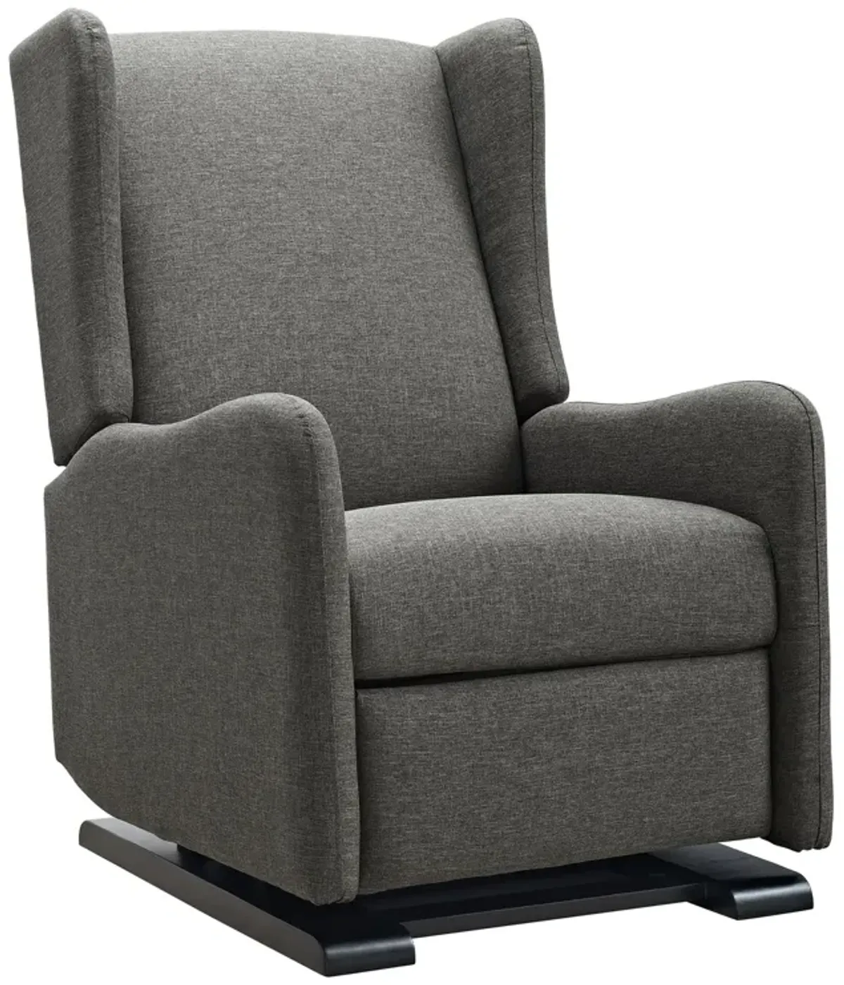 Rylee Upholstered Tall Wingback Glider Recliner Chair