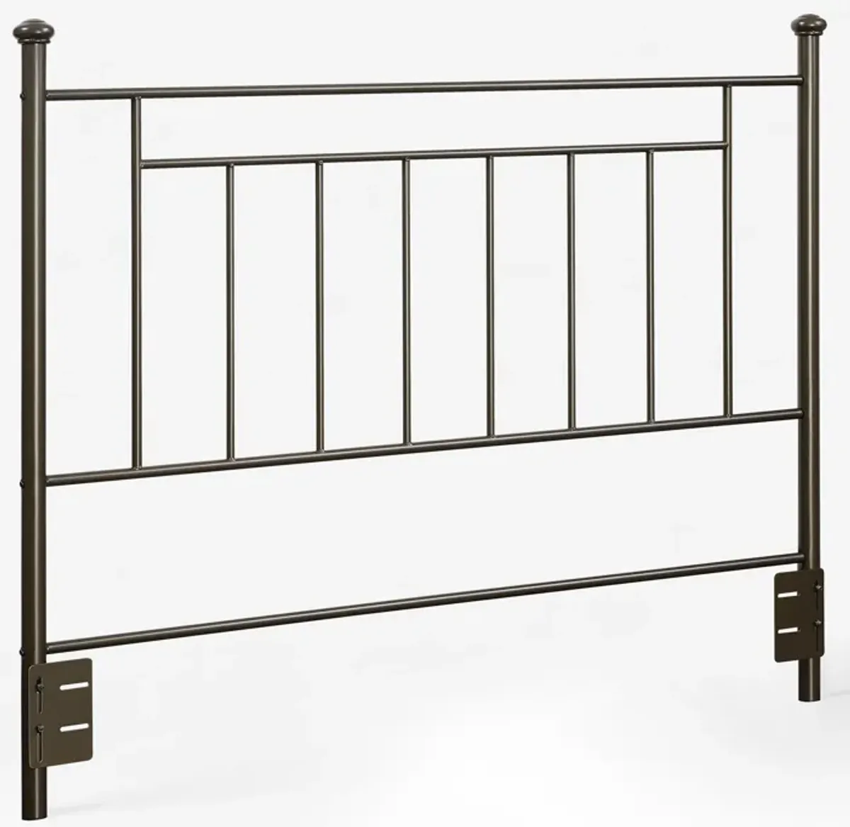 Provo Sturdy and Elegant Metal Headboard, Full/Queen