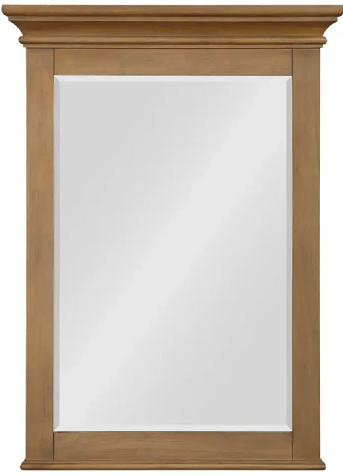 Monteray Beach 24 Inch Bathroom Mirror with Decorative Crown Molding