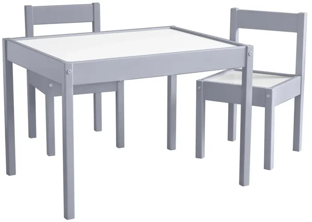 Hunter 3-Piece Kiddy Table and Chair Kids Set